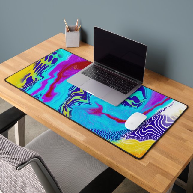 Marmorflüssiges Kunstgewerbe Schreibtischunterlage (Büro 2)