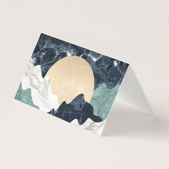 Marmorgebirge Landschaft (Vorderseite)