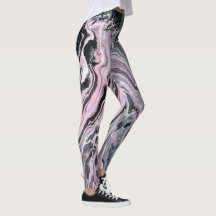 Marmorgegossene rosa Farbe Schwarz