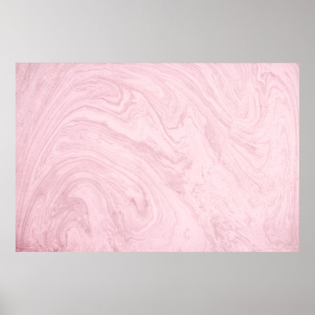 Marmorgewebe rosa Lavendel Poster (Vorne)