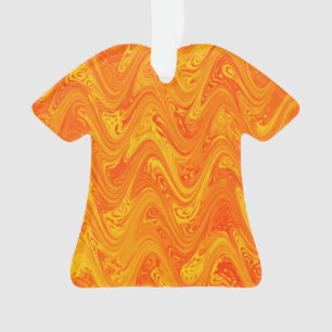 Marmorierung Orange Gelb Rot Muster Ornament
