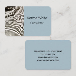 Marmorkarte Visitenkarte