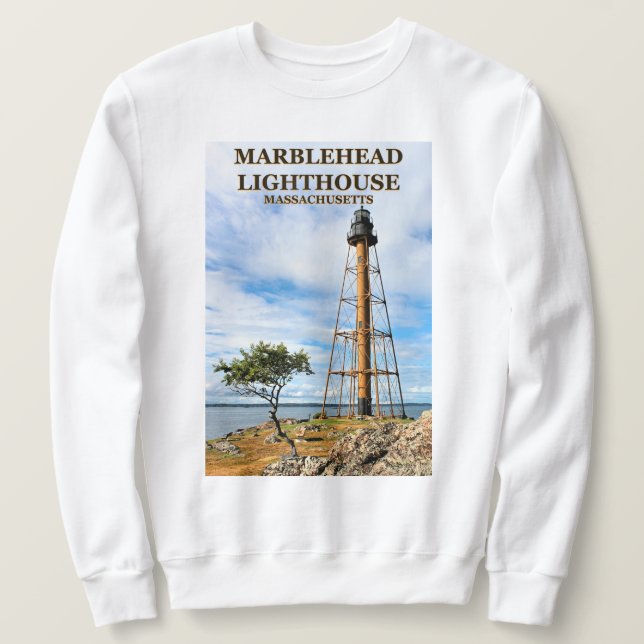 MarmorkopfLeuchtturm, Massachusetts Sweatshirt (Design vorne)
