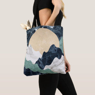 Marmorlandschaft Tasche