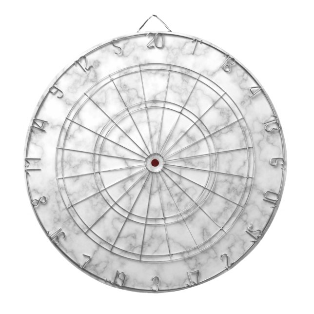 Marmormuster Grauer weißer Marmorstein Hintergrund Dartscheibe (vorne)