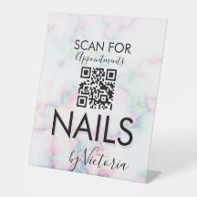 Marmornail Salon Termine QR Code