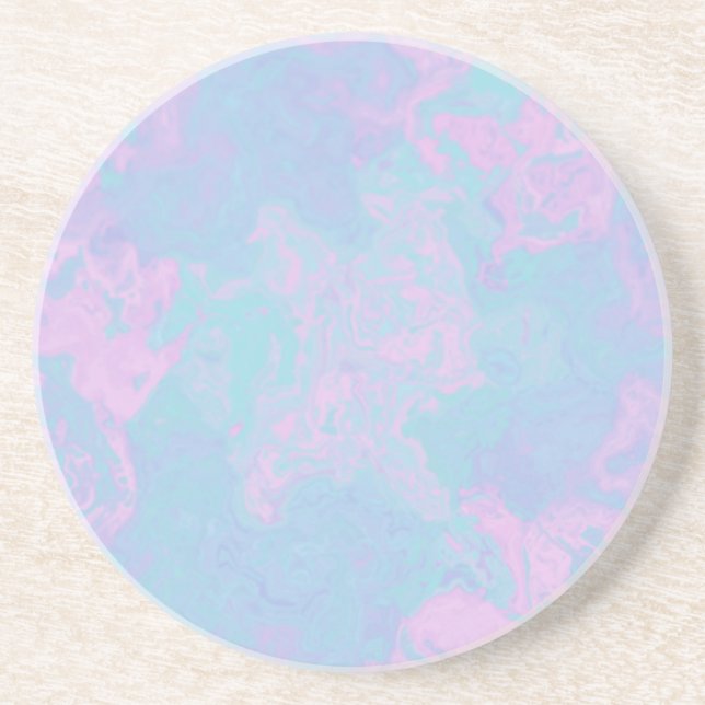 Marmorpastel Getränkeuntersetzer (Vorne)