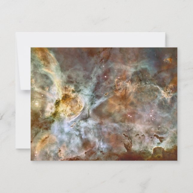 Marmorpastel im Karina-Nebel Einladung (Vorderseite)