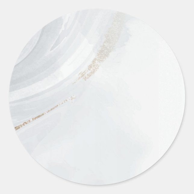Marmorpastel Stone Texture Classic Round Stickers (Vorderseite)