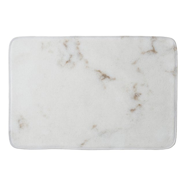 Marmorpastel Stone Texture Glitzer Wasserfarbe Badematte (Vorderseite)