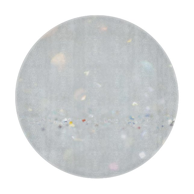 Marmorpastel Stone Texture Glitzer Wasserfarbe Schneidebrett (Vorderseite)