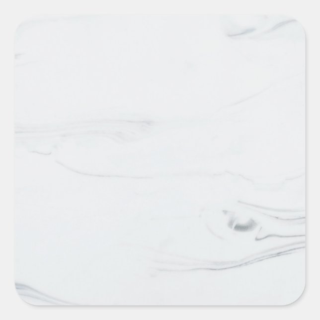 Marmorpastel Stone Texture Square Stickers (Vorderseite)