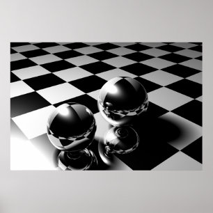 Marmorreflektion Poster