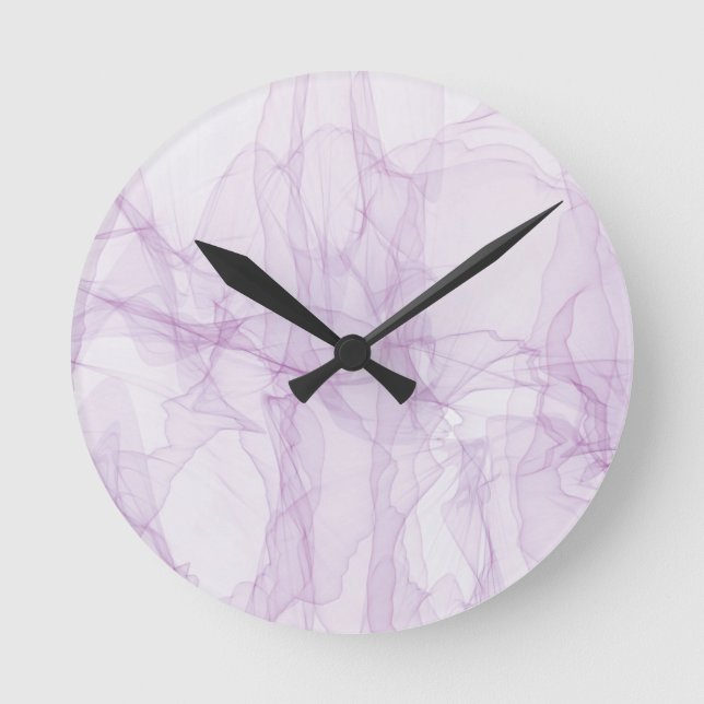 Marmorstein 8" Runde Acrylwand Uhr (Vorderseite)