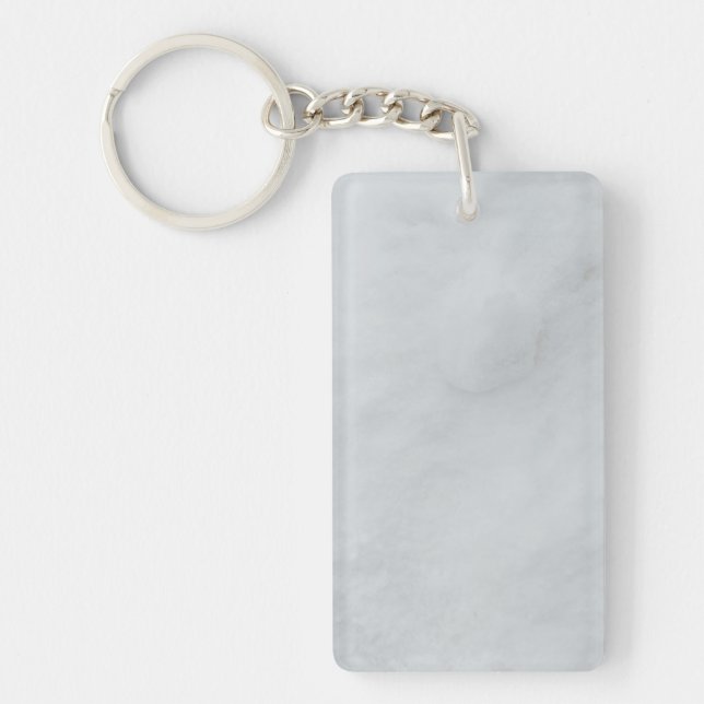 Marmorstein Akryllischer Schlüsselanhänger (Vorderseite)