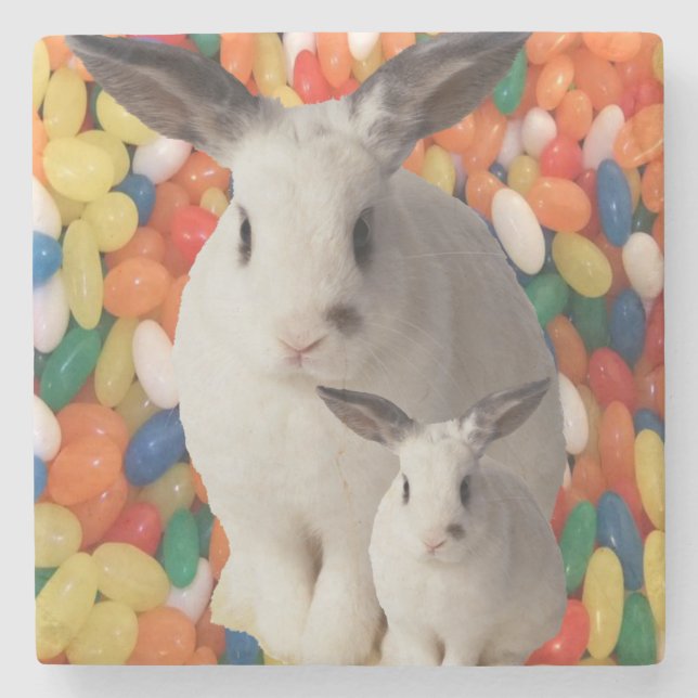 Marmorstein Untersetzer Oster (Vorderseite)