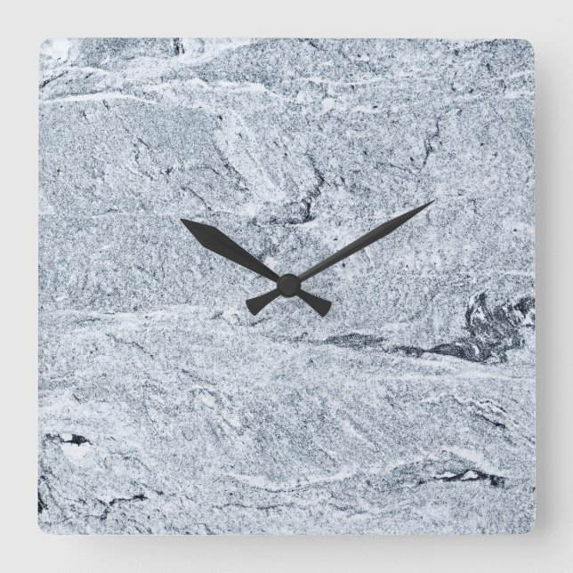 Marmorsteinmuster Acrylwand Uhr (Vorderseite)
