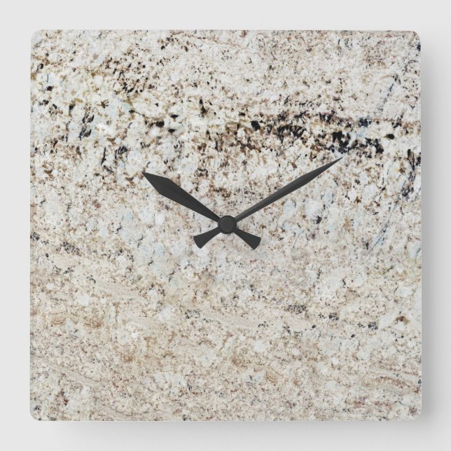 Marmorsteinmuster Acrylwand Uhr (Vorderseite)