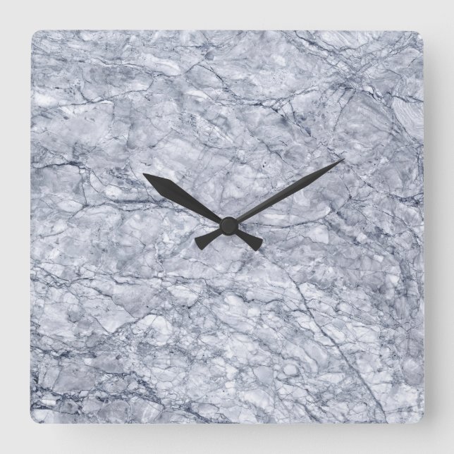 Marmorsteinmuster Acrylwand Uhr (Vorderseite)