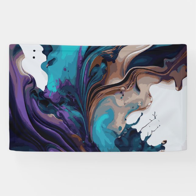 Marmorstruktur Banner (Horizontal)