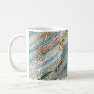 Marmorstruktur: Hochauflösendes Druckdesign Kaffeetasse