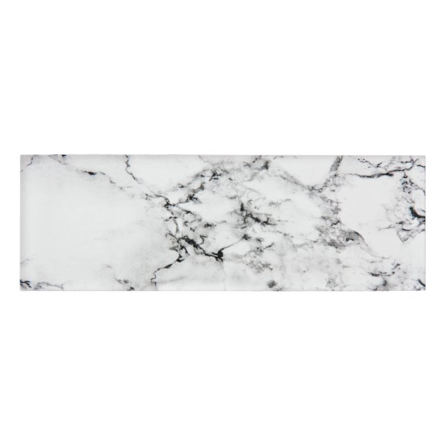 Marmorstruktur Namenschild (Vorderseite)