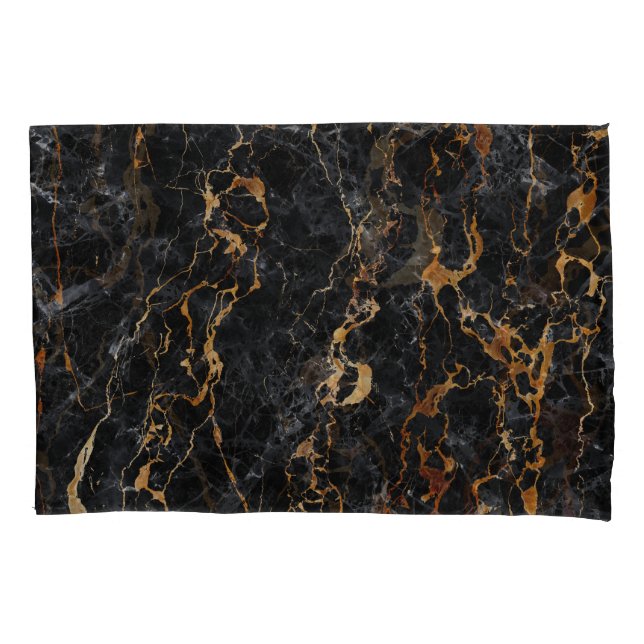 Marmortextur: Elegante Steinfläche. Kissenbezug (Vorderseite)