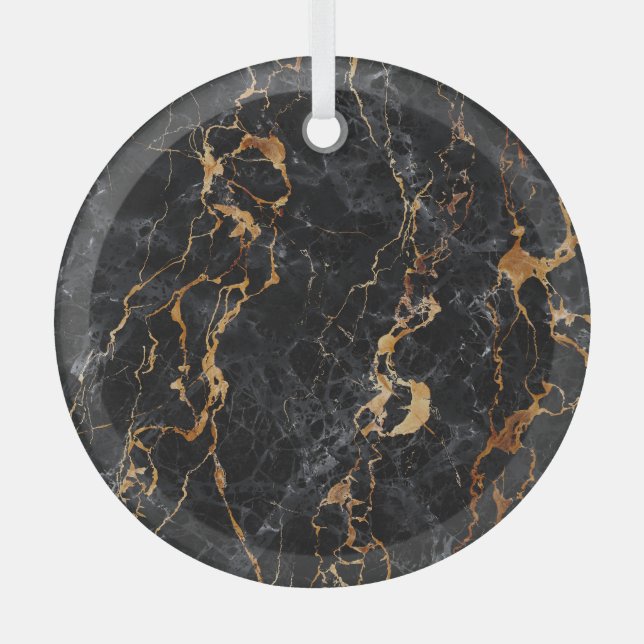 Marmortextur: Elegante Steinfläche. Ornament Aus Glas (Vorderseite)