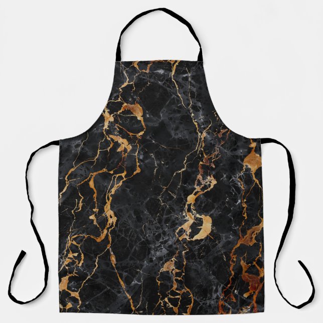 Marmortextur: Elegante Steinfläche. Schürze (Vorderseite)