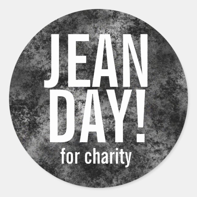 Marmortextur Hintergrund Jean Day Stickers (Vorderseite)