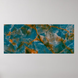 Marmortextur Hintergrund, natürliche Breccia Marbe Poster
