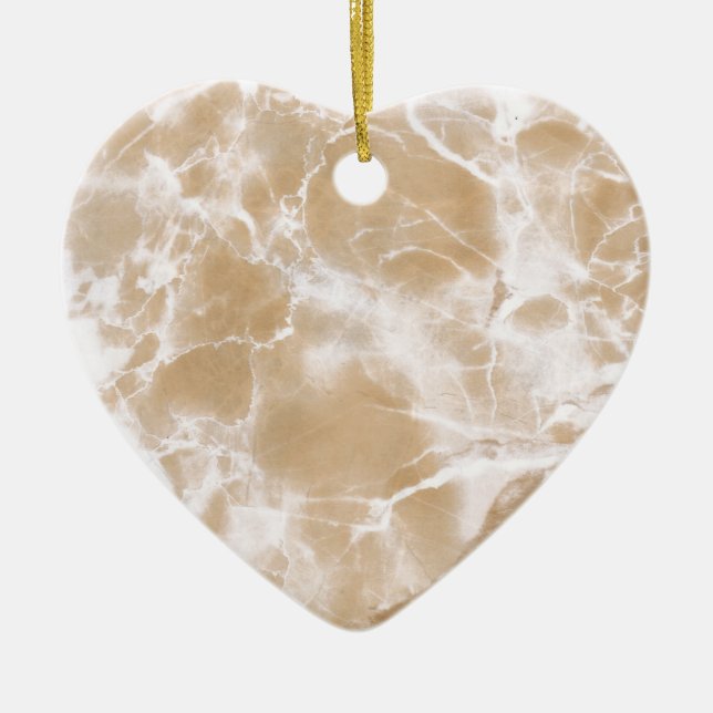 Marmortraum Keramik Ornament (Vorne)