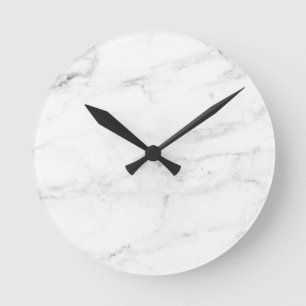 Marmoruhr Runde Wanduhr