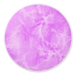 Marmorwirbeldruck - weiche violette Farbe Keramikknauf