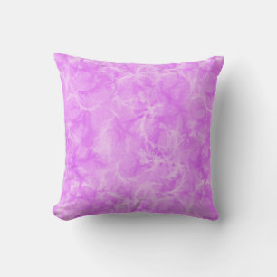 Marmorwirbeldruck - weiche violette Farbe Kissen