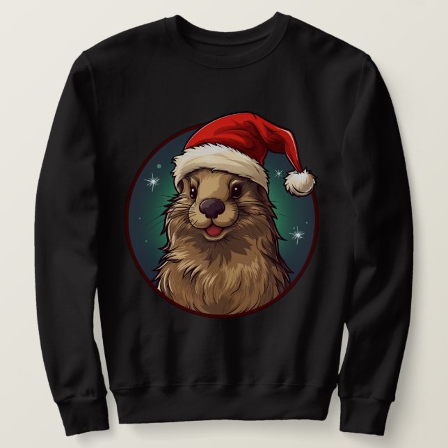 Marmot Christmas Sweatshirt (Design vorne)