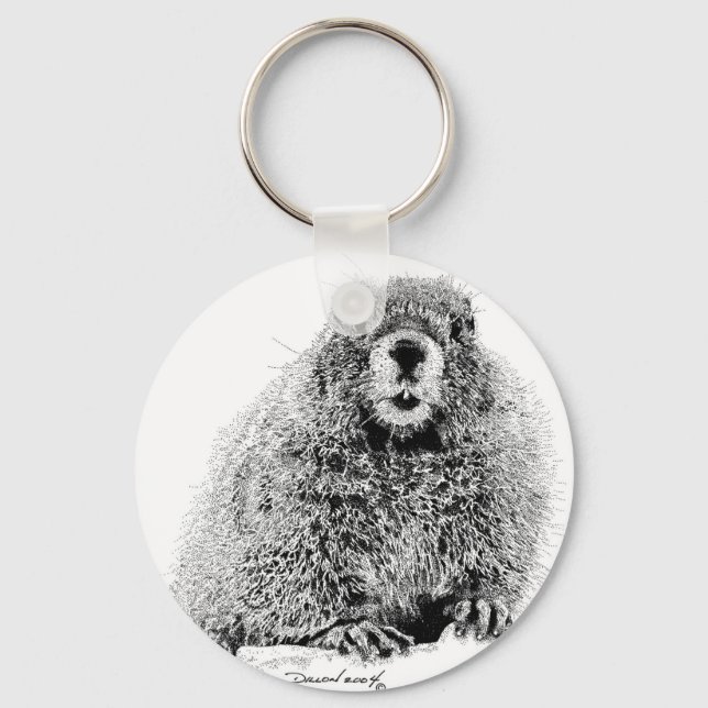 Marmot Schlüsselanhänger (Vorderseite)