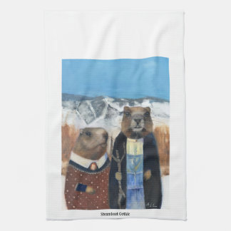Marmot Tea Towel (American Gothic) Geschirrtuch