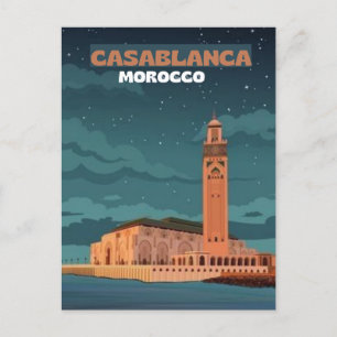 Maroc Cartes postales de voyage Art, casablanca Tr