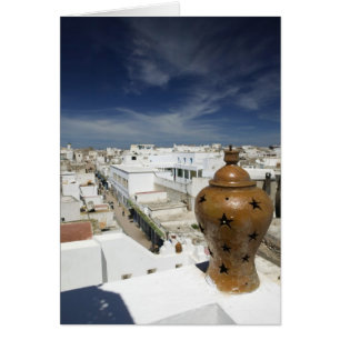 MAROC, Côte Atlantique, ESSAOUIRA : Vue élevée