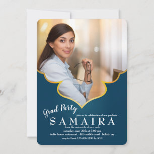 Maroc Cutout Photo Invitation