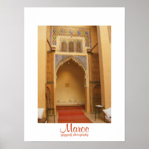 Maroc Marokko Poster