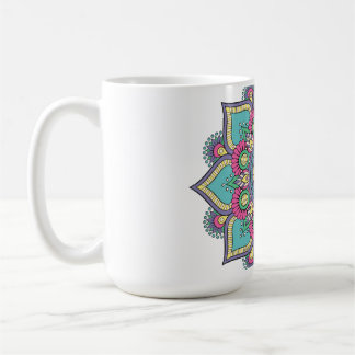 Maroc motif design arabe latte mug