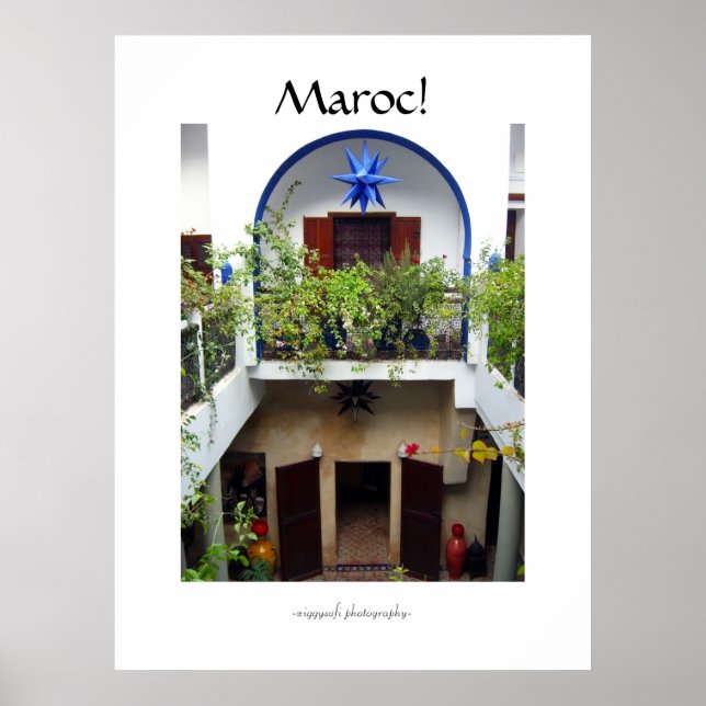 Maroc poster (Devant)