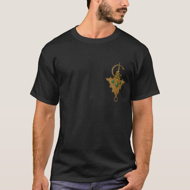 Marocain Amazigh logo Tazerzit T-shirt (Devant)