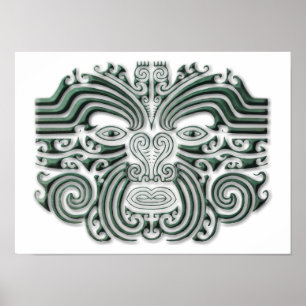 Maroi Tätowierungstein Poster