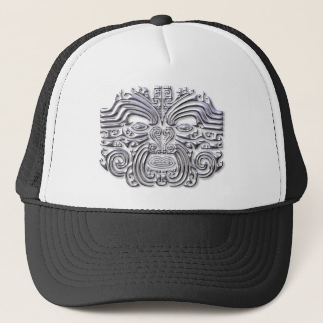 Maroi tattoo-silver truckerkappe (Vorderseite)
