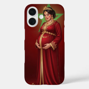 Marokkaner erwarten Mutter Personalisierten Fall iPhone 16 Hülle