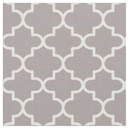 Marokkaner Quatrefoil gemustert Stoff