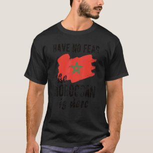 Marokkaner sind hier Marokko Fahne marokkanischen  T-Shirt
